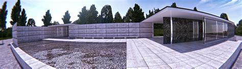 Barcelona Pavilion - BlenderNation