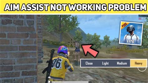 How To Fix Aim Assist Glitch In Pubg Mobile Lite Aim Assist Not