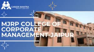 Mjrp College Of Corporate Management Mjrp Ccm Best Colleges Of