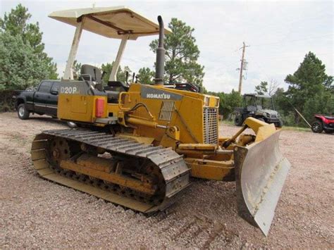 KOMATSU D20P DOZER 8 ANGLE TILT BLADE VERY GOOD UNDERCARRIAGE W