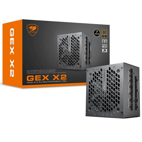 Fonte Cougar Gex X W Plus Gold Full Modular Pci Pfc