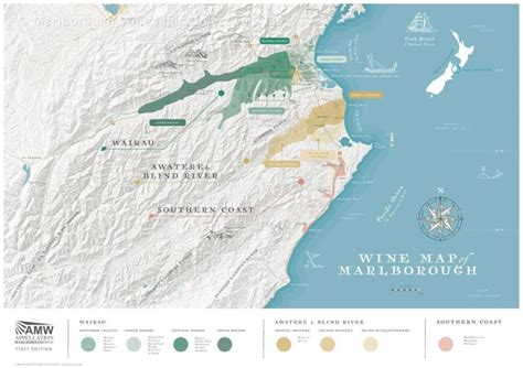 Map Marlborough Nz