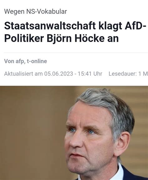 Anonymous Germany on Twitter TJA Björn Höcke macht heute durch