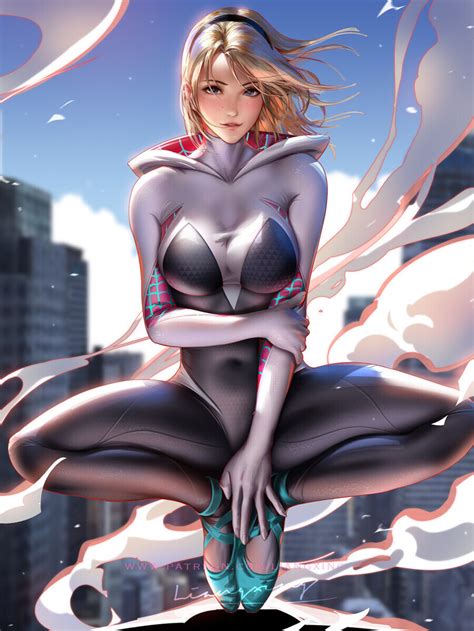 Marvel Ero Marvel Ero Эротика Gwen Stacy Gwen Stacy Женщина