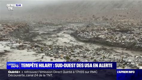 États Unis en Californie il est tombé l équivalent d un an de pluie