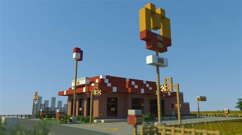 Mcdonalds Minecraft House Designs Minecraft Designs Minecraft