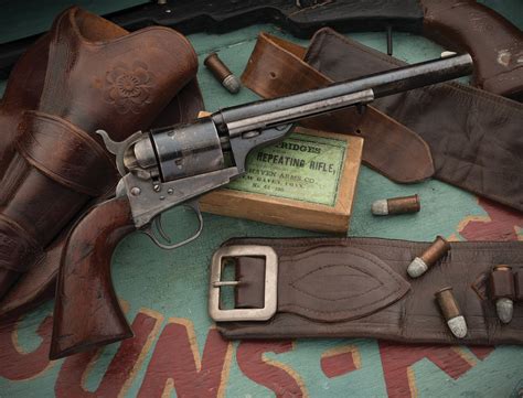 Carlos Gove Shipped Colt Model 1871 72 Open Top Revolver Rock Island Auction