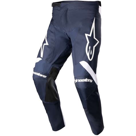 Pantaloni Moto Cross Enduro Alpinestars Racer Hoen Night Bianco Vendita