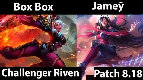 Box Box Riven Vs Irelia Jameỹ Top Box Box Riven Stream Youtube