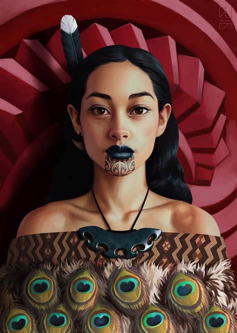 Maori by DanielaUhlig on DeviantArt Polynesian art Maori art Māori