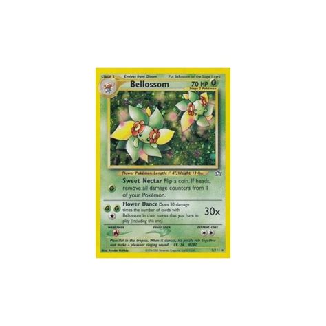 Bellossom 3 111 HOLO BESPIELT Neo Genesis Pokemon Karte Kaufen