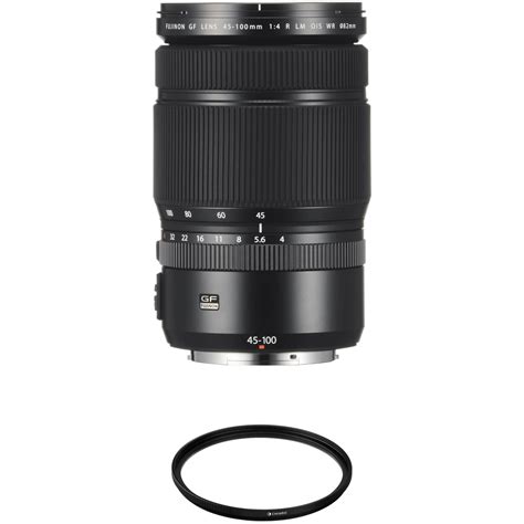 Fujifilm Gf Mm F R Lm Ois Wr Lens With Filter Kit B H