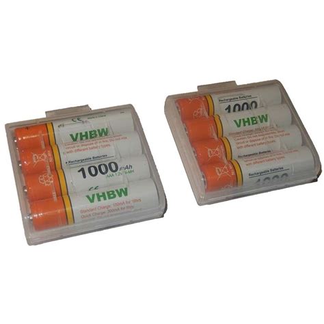 X Batteries Vhbw Aaa Micro R Hr Mah Pour Siemens Gigaset