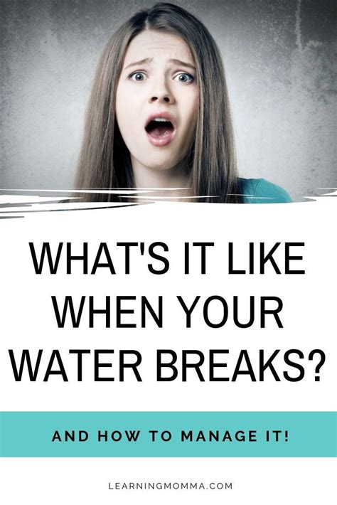 What Happens When Your Water Breaks How To Manage It Artofit