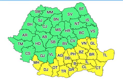 Cod Galben De Canicul Azi I M Ine Meteorologii Anun I Furtuni Cu