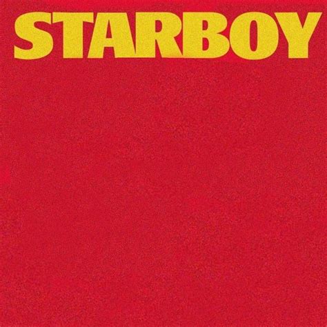 Starboy Album Cover Template