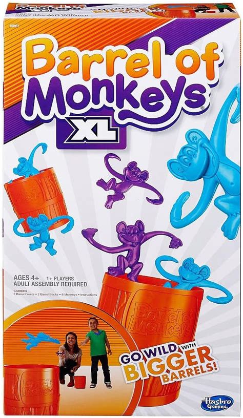 Hasbro Games Barrel Of Monkeys Xl Toys And Games