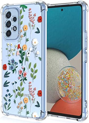 Xinyexin Coque Pour Samsung Galaxy A G Filles Femme Floral Fleurs