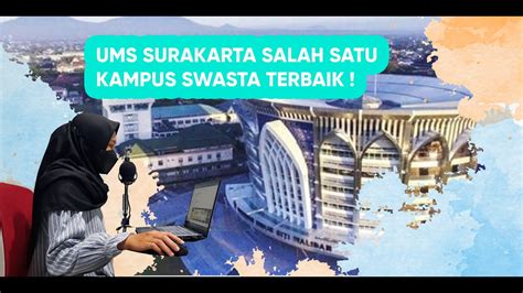 Pendaftaran Penerimaan Mahasiswa Baru Pmb Ums Tahun Youtube