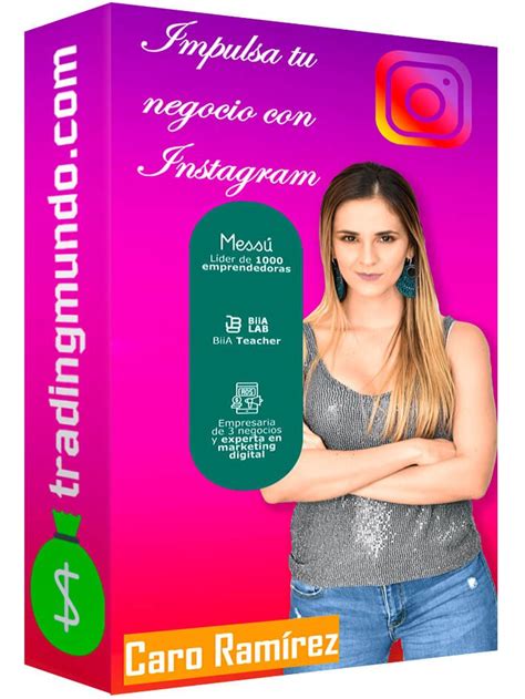 Curso Impulsa Tu Negocio Con Instagram Ads Caro Ramírez