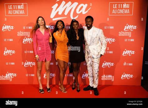 Paris France 5th May 2022 Dadju Karidja Touré and guests attend