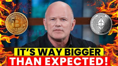 2024 Bitcoin Predictions That Will Blow Your Mind Mike Novogratz Youtube