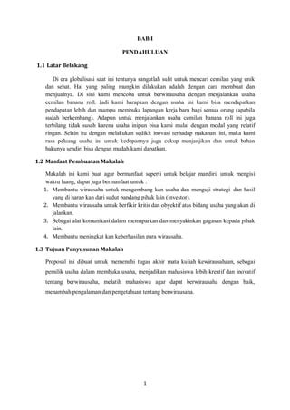 Contoh Makalah Kewirausahaan Pdf