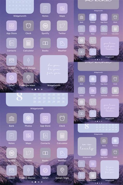 Light Purple Ios App Icons