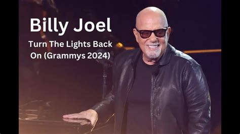 Billy Joel Turn The Lights Back On Grammys 2020