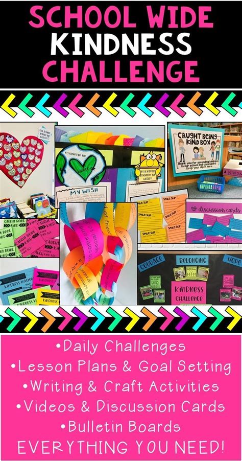 Kindness Challenge - School Kindness Week | Kindness challenge ...