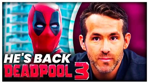 Deadpool 3 First Look At Ryan Reynolds In New DEADPOOL COME ON HUGH