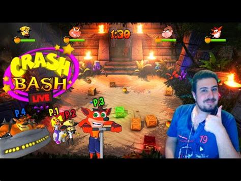 El Juego PARTY De Crash Bandicoot Crash Bash LIVE Remake Fangame