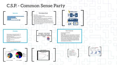 Csp Common Sense Party By Markala Tobin On Prezi