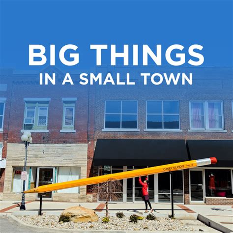 World S Largest Things In The Small Town Of Casey Illinois