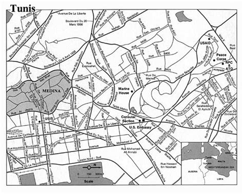 Large Tunis Maps for Free Download and Print | High-Resolution and ...