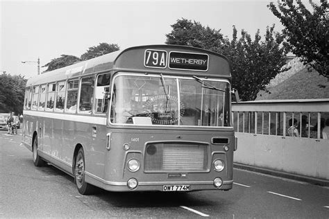 The Transport Library West Yorkshire Bristol RE 1401 OWT774M At York