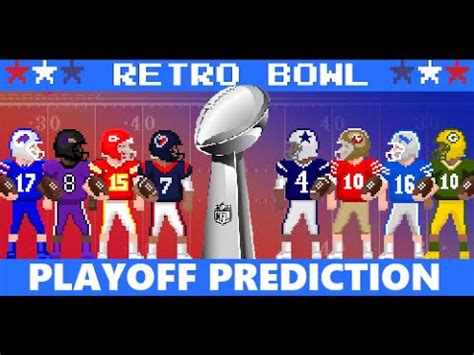 Playing The 2024 NFL Playoffs In Retro Bowl YouTube