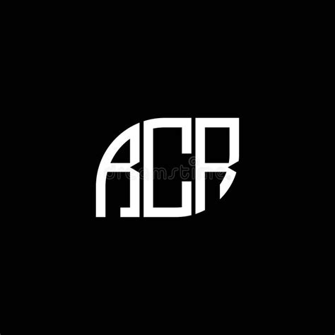 RCR Letter Logo Design on Black Background. RCR Creative Initials Letter Logo Concept Stock ...