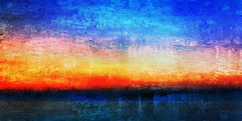 Abstract Sunrise Paintings - Painting Photos