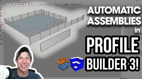 Automatic Assemblies In Profile Builder For Sketchup With Auto