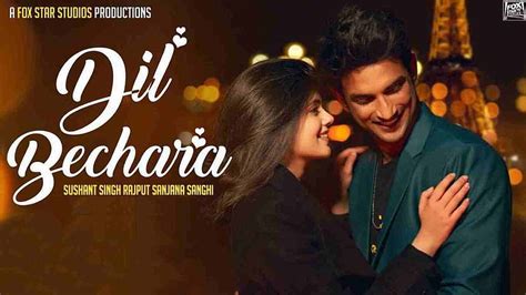 La última película de Sushant Singh Rajput Dil Bechara se 高画質の壁紙