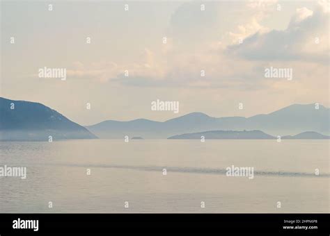 Panorama Of The Tourist Island Of Skiathos In Greece Stock Photo Alamy