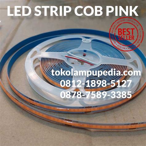 Jual Lampu Led Strip Pink W Per Meter Toko Lampupedia