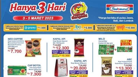 Promo Jsm Indomaret Maret Minyak Goreng Sania L Rp