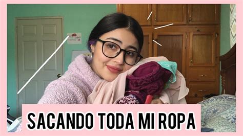 SACANDO ROPA LIMPIEZA DE CLOSET VLOG YouTube