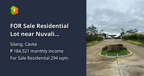 For Sale Residential Lot Near Nuvali Tagaytay Hillside Ridge By Ayala