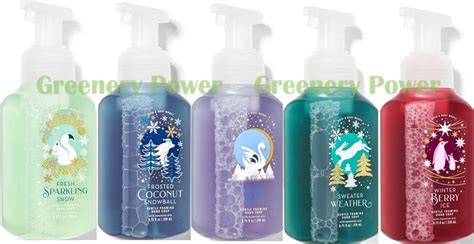 BBW Xmas โฟมลางมอหอม Bath and Body Works Gentle Foam Hand Soap