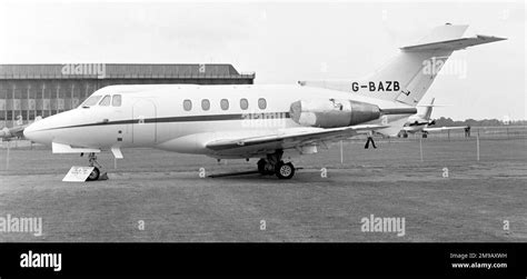 Hawker Siddeley Hs125 400b G Bazb Msn 25252 Ex G 5 17 Ex Cc1 Xx505