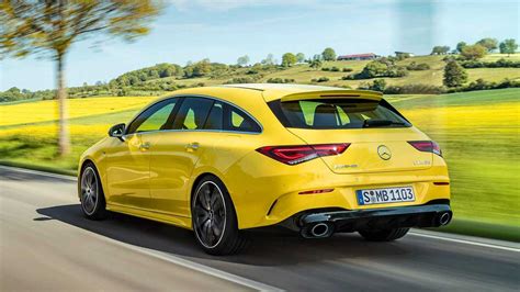 Mercedes Amg Cla Shooting Brake Debuts With Svelte Styling