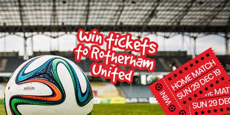 Win Tickets Rotherham United Tickets For The 29th Dec Match